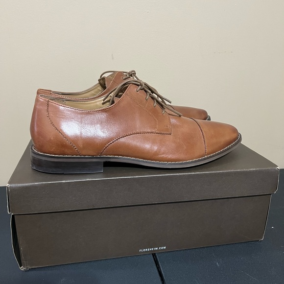 Florsheim Mens Oxford Dress Shoes Size 10 3E - Picture 6 of 8